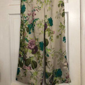 *SOLD* J Crew Collection Ratti Leaf Floral Crop Pants